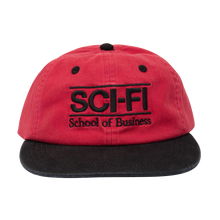 Sci-Fi Fantasy School Of Business Cap - Red / Black