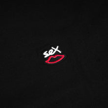 Sex Skateboards Mini Embroidered Logo Long Sleeve Tee - Black