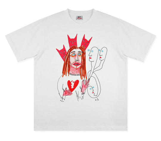 Sex Skateboards Holy Man Tee - White