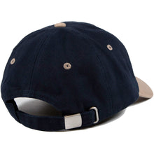 Short Straw Logo Cap - Navy / Taupe