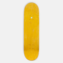 Short Straw Fadeaway Logo Yellow Skateboard Deck - 8.375