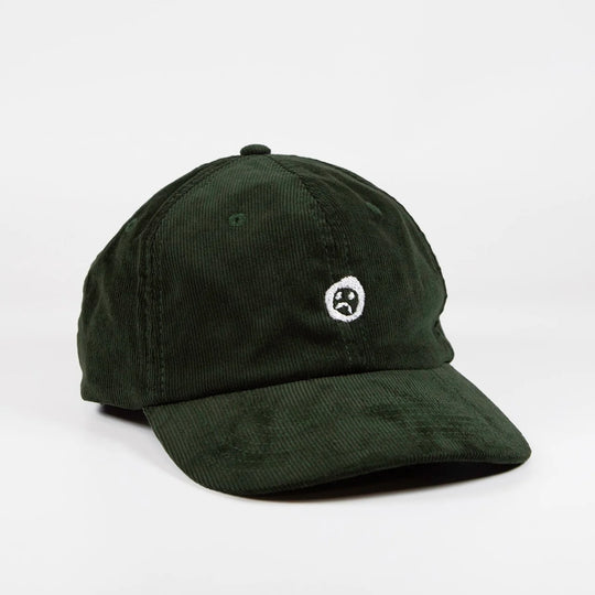 Short Straw Harvey Corduroy Cap - Green
