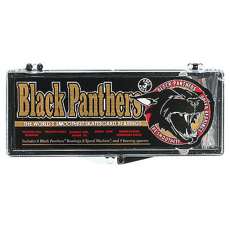 Shortys Black Panthers Bearings Abec 3 Black