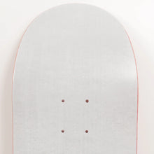 Skateboard Cafe Dance Circle By April Rugs Skateboard Deck 8.38 - White