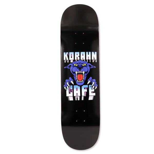Skateboard Cafe Korahn Panther Skateboard Deck 8.25 - Black