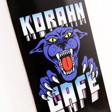 Skateboard Cafe Korahn Panther Skateboard Deck 8.25 - Black