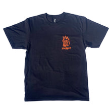 Slugger Flaming Skull Tee - Black