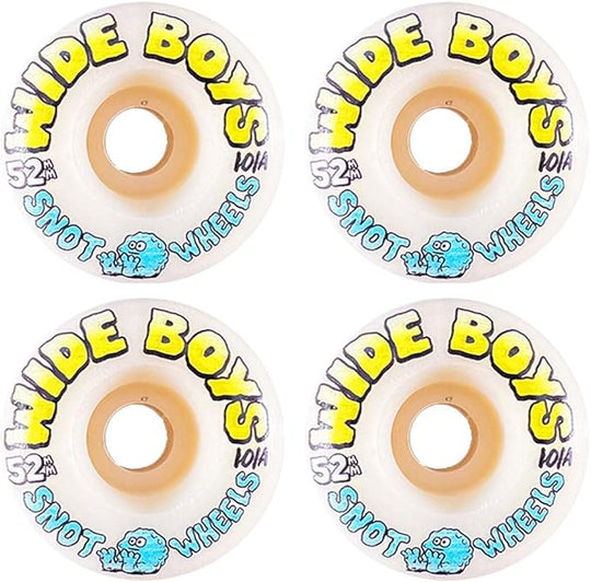 Snot Wheel Co Wide Boys Wheels 52mm 101A Glow In The Dark