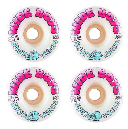Snot Wheel Co Wide Boys Wheels 57mm 101A Glow In The Dark