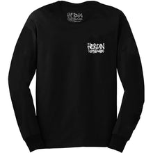 Heroin Skateboards Space Egg Long Sleeve T Shirt - Black