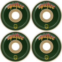 Spitfire Formula Four Skateboard Wheels Venom Script Conical Full 99Du Natural 53mm