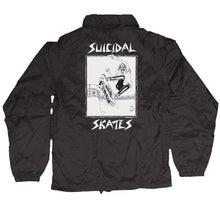 Suicidal Skates Pool Skater Coach Jacket / Windbreaker - Black