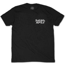 Suicidal Skates Punk Skull T-Shirt - Black
