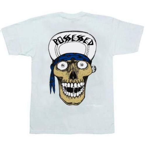 Suicidal Skates Punk Skull T-Shirt - White