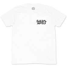 Suicidal Skates Punk Skull T-Shirt - White