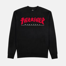 Thrasher Magazine -  Godzilla Crewneck Sweatshirt - Black