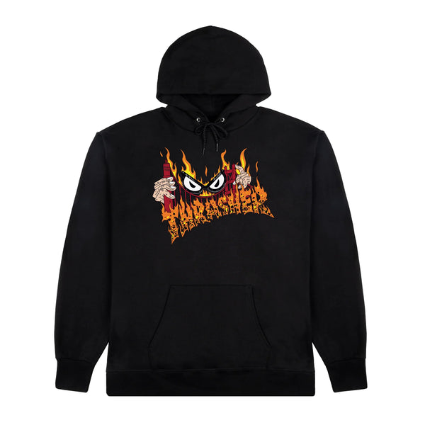 Thrasher Magazine Sucka Free Hoodie - Black