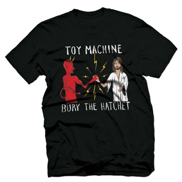 Toy Machine Bury The Hatchet Tee - Black