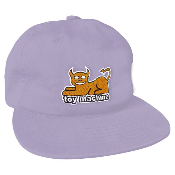 Toy Machine Devil Cat Cap - Lavender