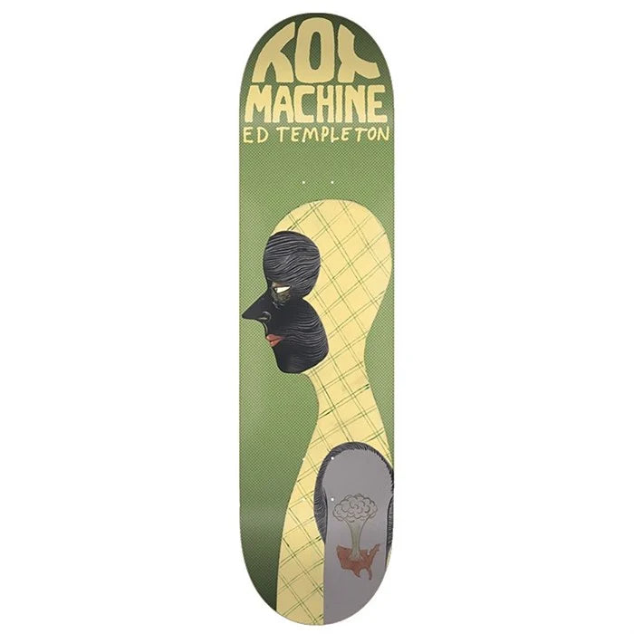 Toy Machine Ed Templeton Faces Skateboard Deck - 8.5