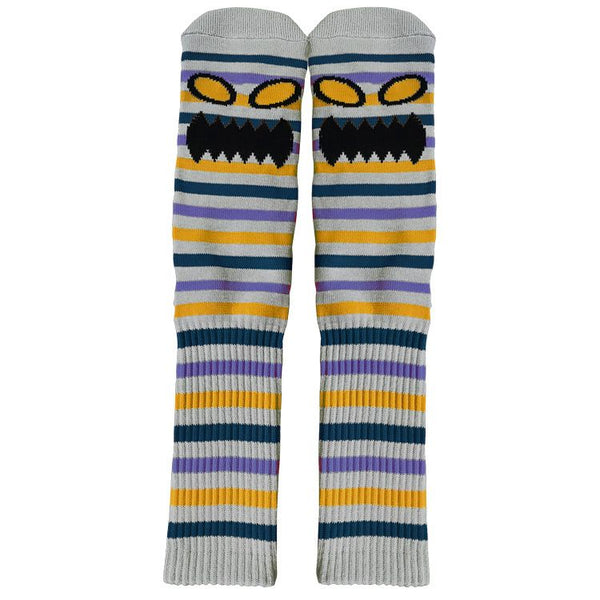 Toy Machine Monster Mini Stripes Socks - Grey