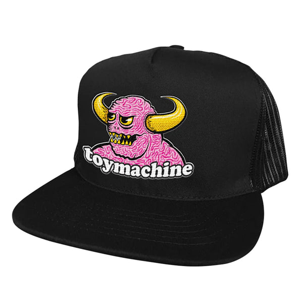 Toy Machine Brain Monster Mesh Cap - Black