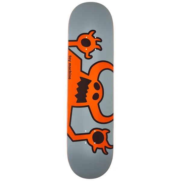Toy Machine Original Monster Skateboard Deck - 8.25 (Grey/Orange)
