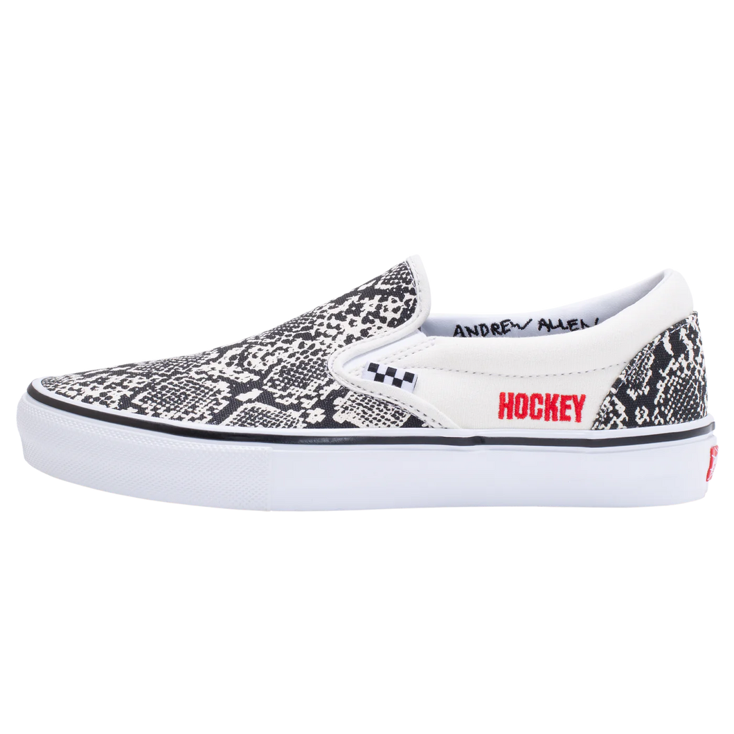 Snake print sales vans slip ons