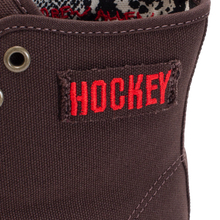 Vans x Hockey Authentic High Skate Shoes - Brown Snake Skin