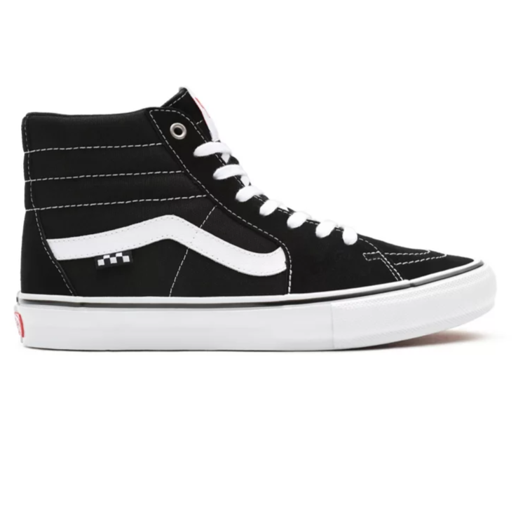 Vans Skate Sk8 Hi Skate Shoes Black White Slugger Skate Store