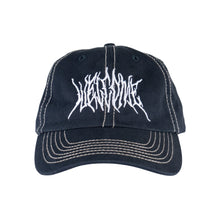 Welcome Skateboards Caste Unstructured Contrast-Stitch Hat - Navy / White