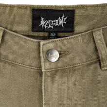 Welcome Skateboards Chasm Baggy Denim Jorts  - Cedar