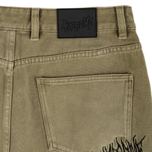 Welcome Skateboards Chasm Baggy Denim Jorts  - Cedar