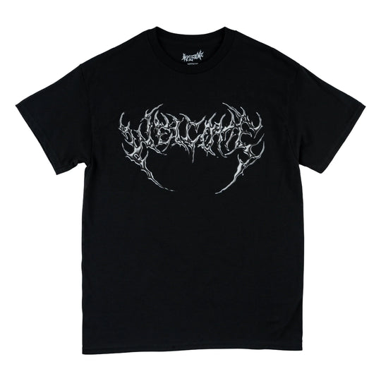 Welcome Skateboards Chrome Fang Tee - Black