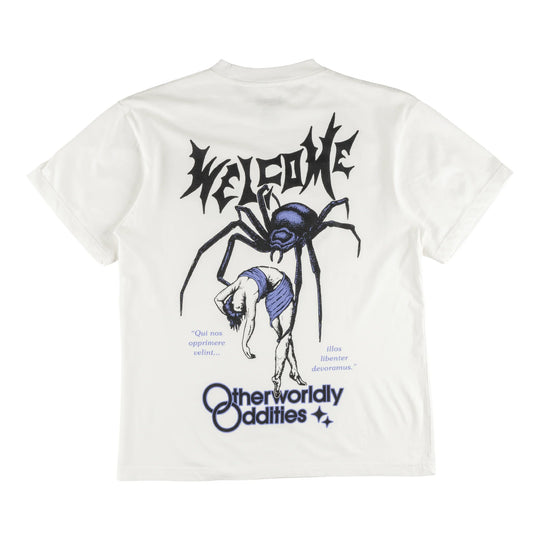 Welcome Skateboards Widow Tee - White / Purple