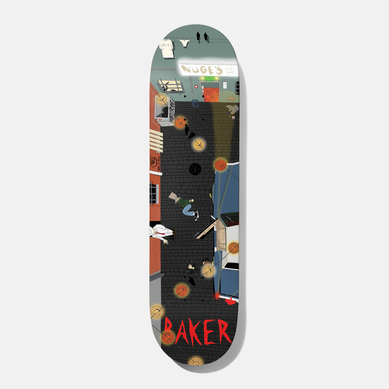 Baker Skateboards Don Nguyen Pigeon View Skateboard Deck - 8.00