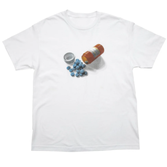 Bronze 56K Pill T-Shirt - White