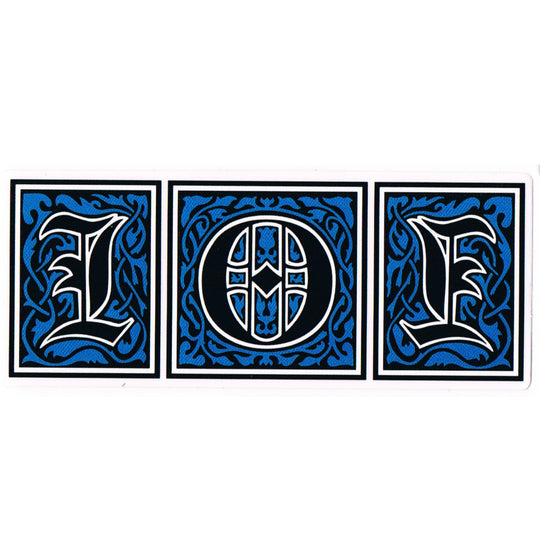 101 Skateboards - Heritage Logo Sticker