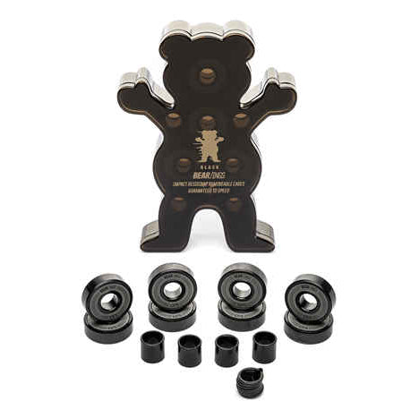 Grizzly Griptape Black Bearings - Abec 9