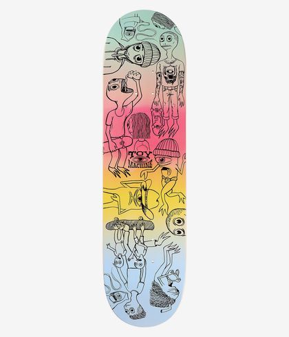 Toy Machine Characters Skateboard Deck Various Woodstains - 8.00