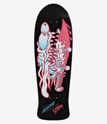Santa Cruz - Reissue Meek Slasher Decoder Skateboard Deck - 10.1