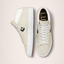 Converse Louie Lopez Pro Suede Mid Skateboard Shoes - White/Black/White