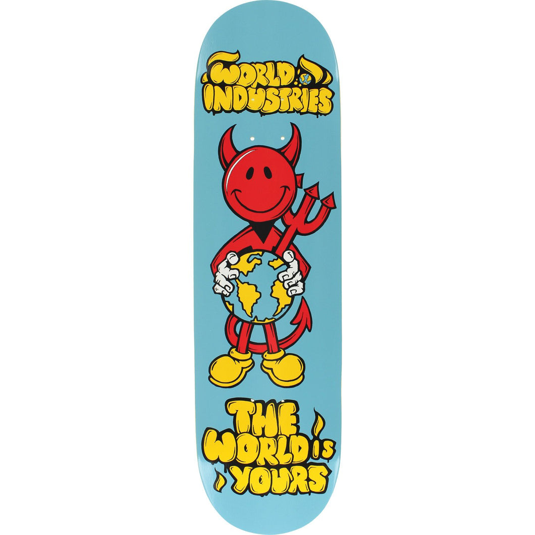 World Industries The World Is Yours Skateboard Deck - 8.00