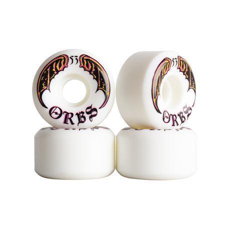 Welcome Skateboards Orbs Specters Wheels 53mm - White
