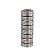 Bronson Speed Co. G3 Skateboard Bearings - Orange/Black