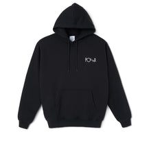 Polar Skate Co. 3 Tone Fill Logo Hoodie - Black