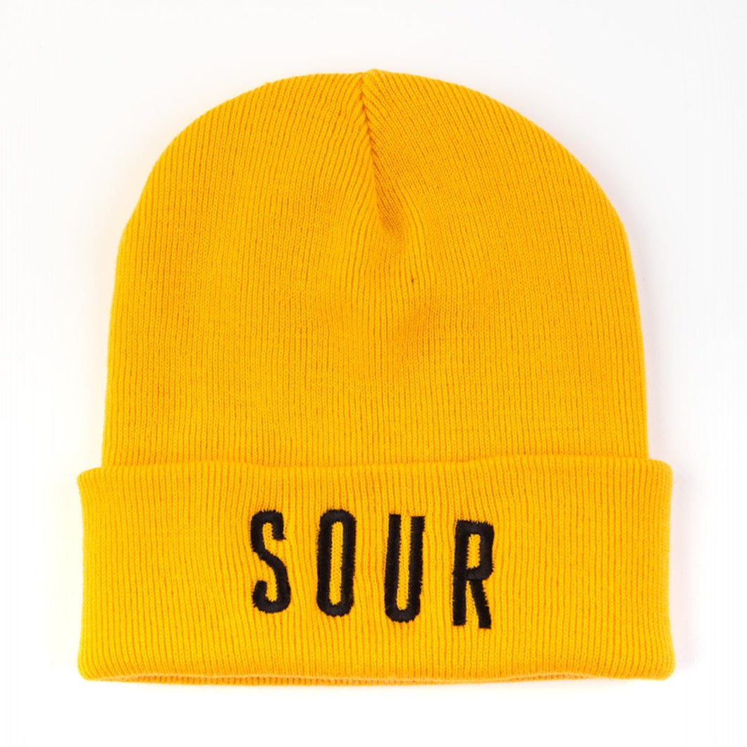 Sour Solution Skateboards GM Beanie - Yellow
