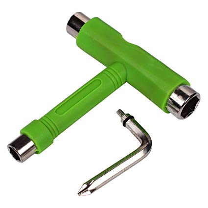 Skateboarding T Tool - Green