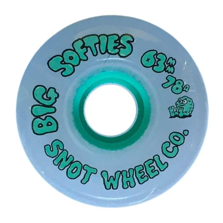 Snot Wheel Co Big Softies 63MM 78A Skateboard Wheels Slugger Skate Store