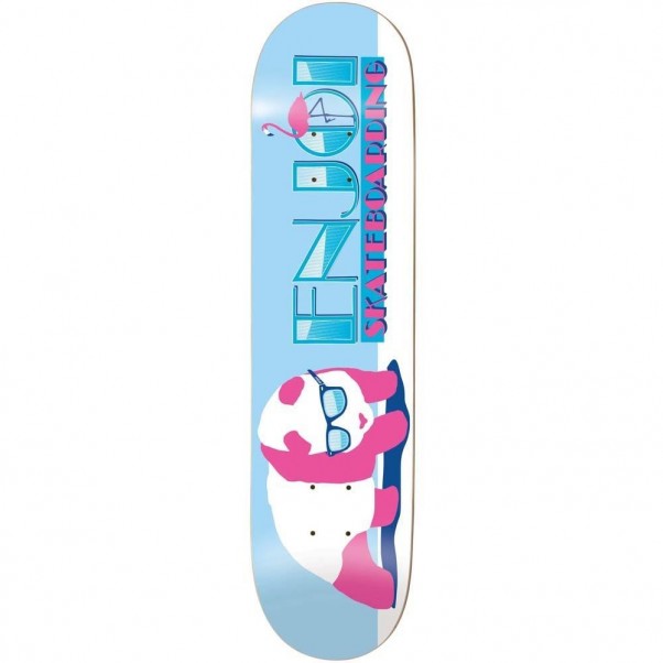 Enjoi Skateboards Panda Vice Skateboard Deck - 8.00